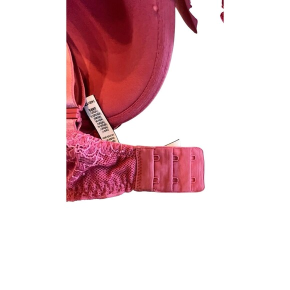 Victoria Secret Bra T Shirt Padded Demi Underwire Lightly Padded Sz 34DD Blush - Picture 3 of 6